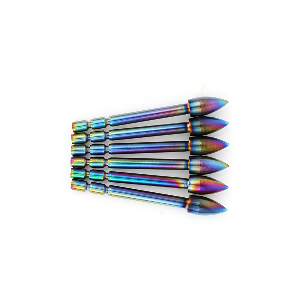 AME ARCHERY X10 Tungsten Steel Arrow Tips (12pcs)