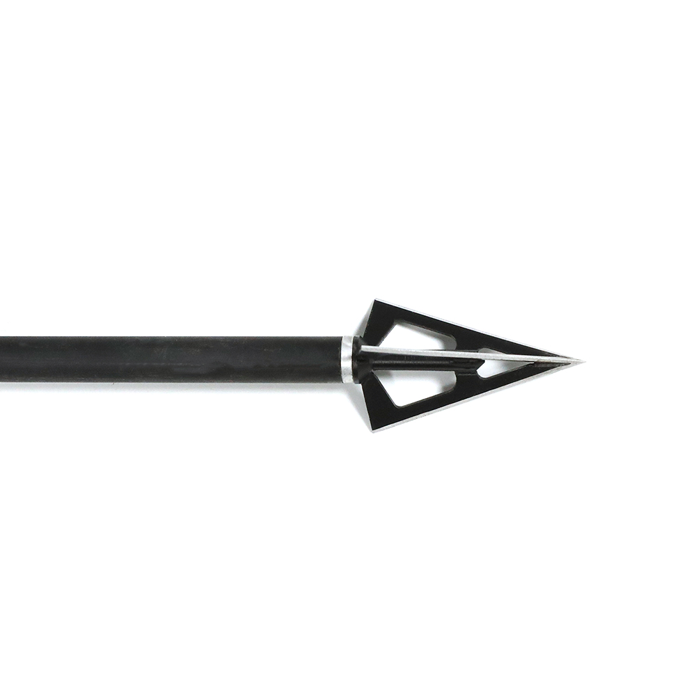 Black Widow Gen 2 Stainless Steel Arrow Broadhead Heavy-Duty for Hunting Arrows(12pcs)