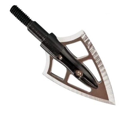  Hunting Arrow Tips 100 Grain Broadheads Stainless Steel