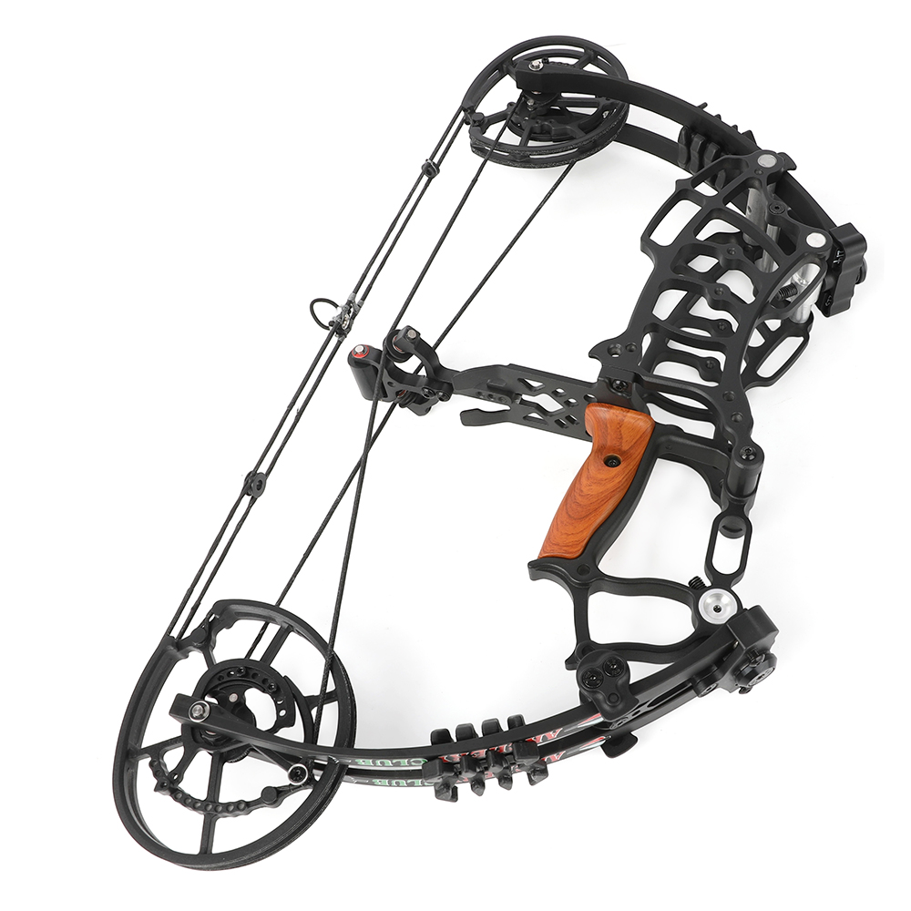 AME ARCHERY Dual-Use Compound Bow — Black (Steel-Ball Kit)
