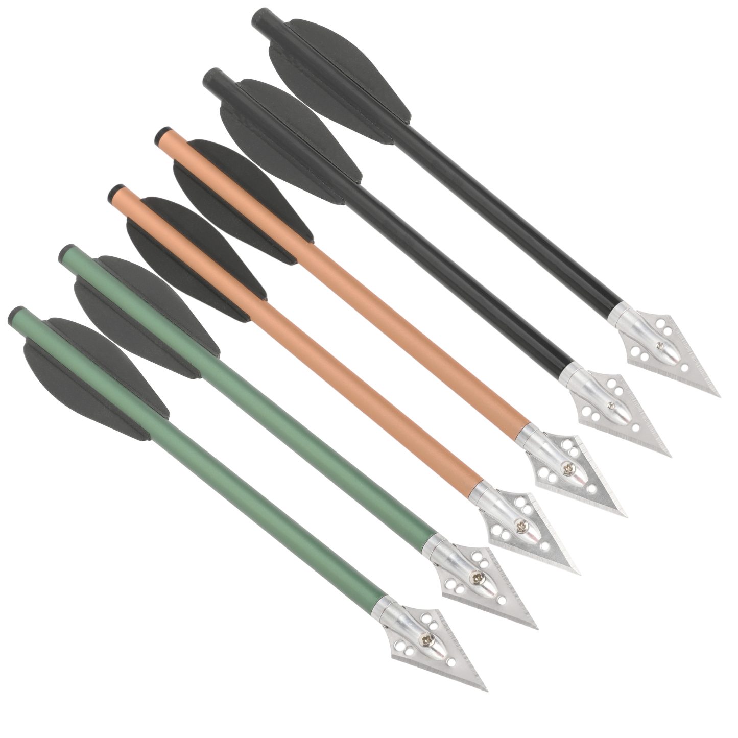 AME Arrow Bolts Aluminum Arrow Screw Arrowhead Archery Target