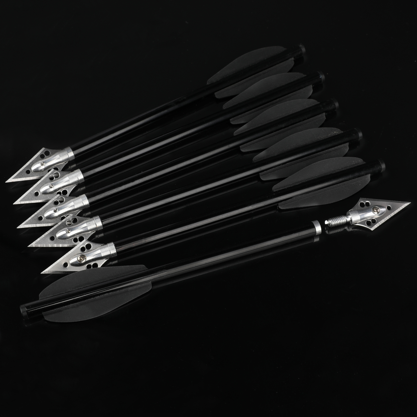 AME Arrow Bolts Aluminum Arrow Screw Arrowhead Archery Target