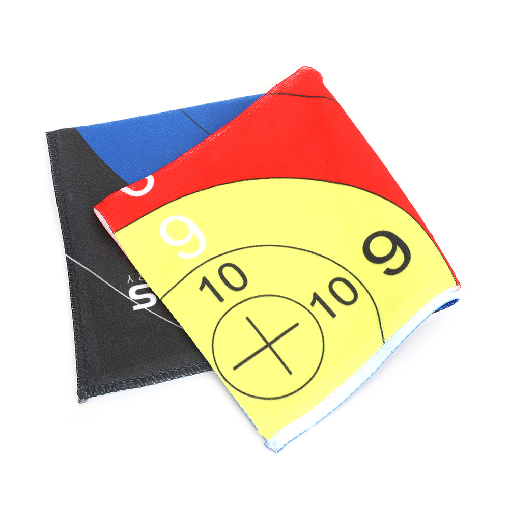 AME Target Ring Microfiber Towel