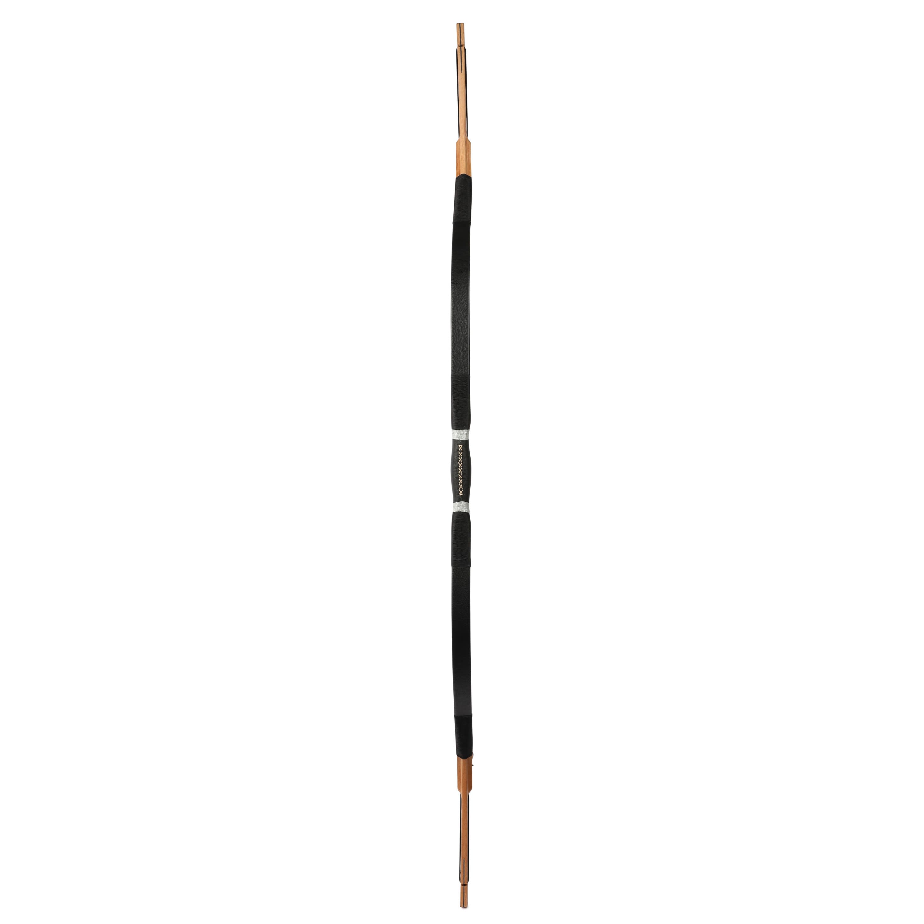 64'' Traditional Longbow Set 20-45lbs Wooden Arrow Kit