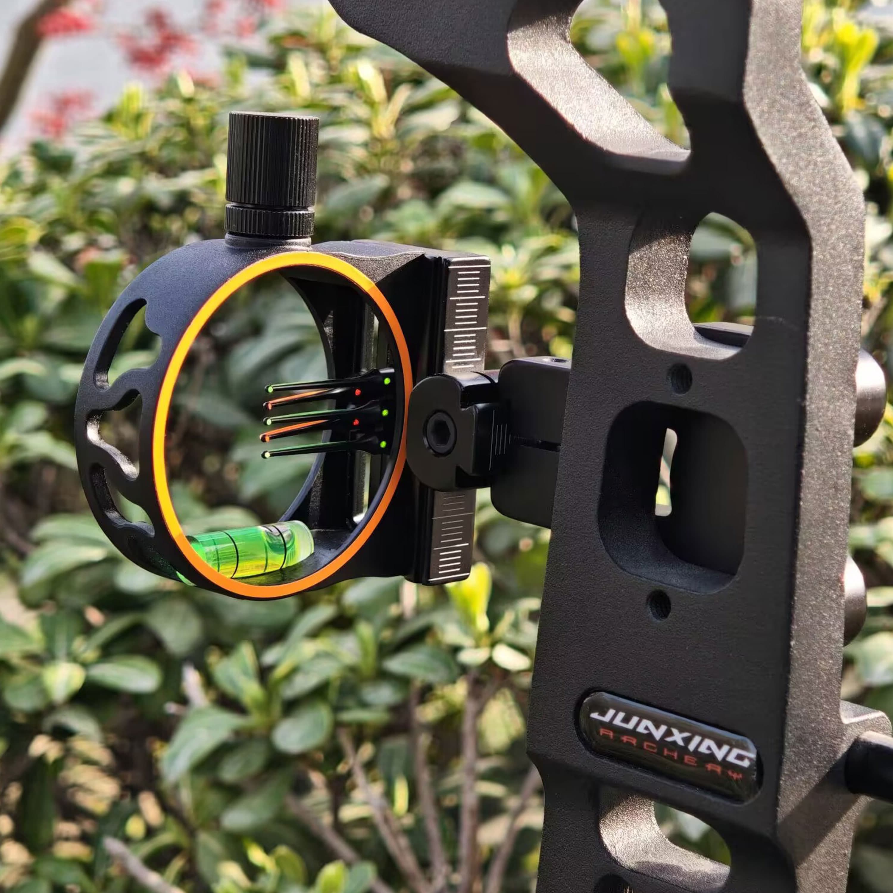 AME ARCHERY HS105 5-Pin Fiber Optic Bow Sight Compact and Durable