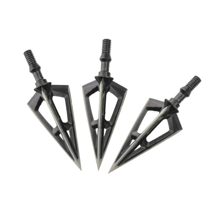 100 Grain Broadheads Stainless Steel Hunting Arrow Tips