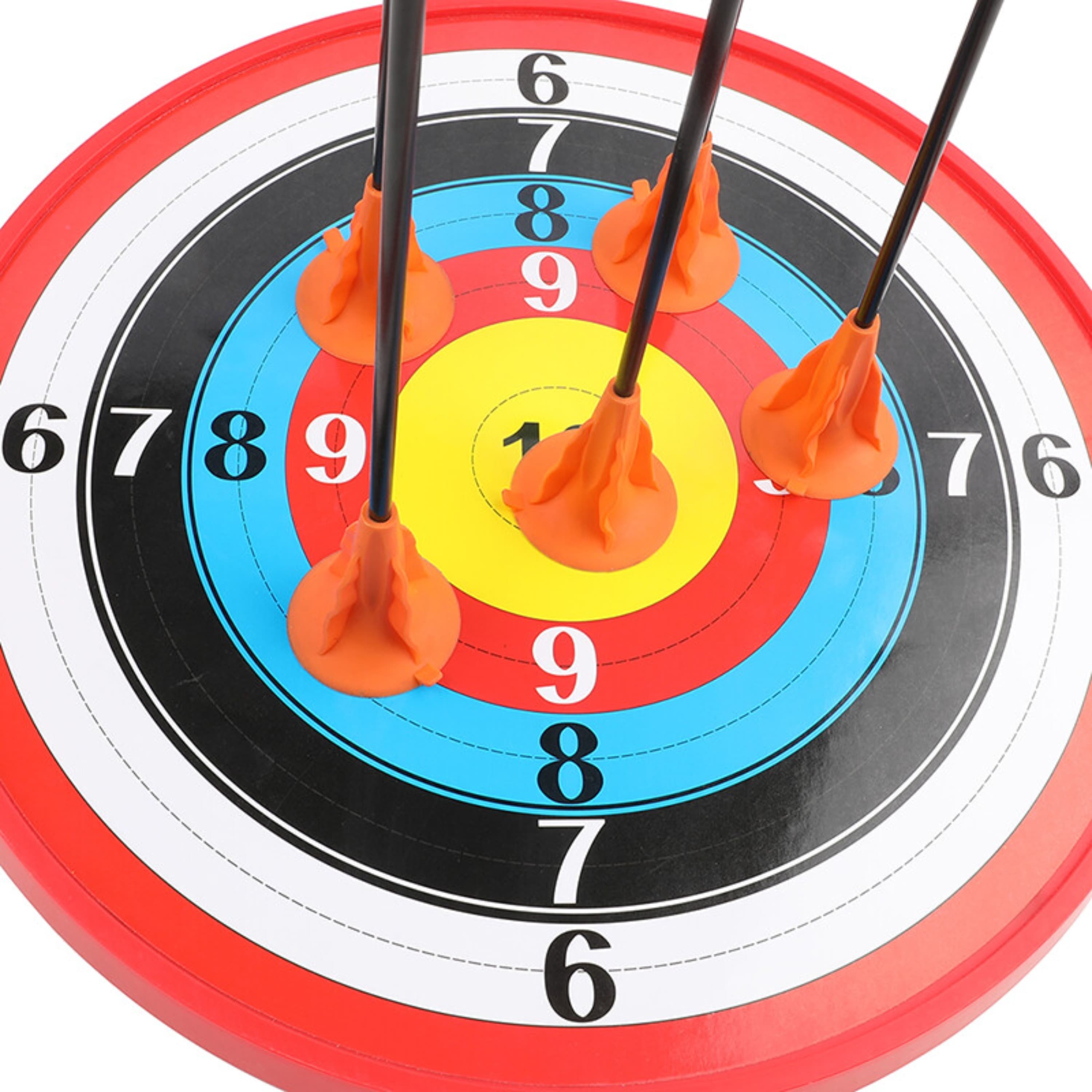 Children Archery Sucker Arrows Suction Cup Target Practice 12pcs