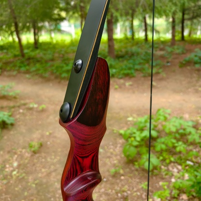 Traditional 60" Recurve Bow 20-60lb Takedown Hunting Archery Kit