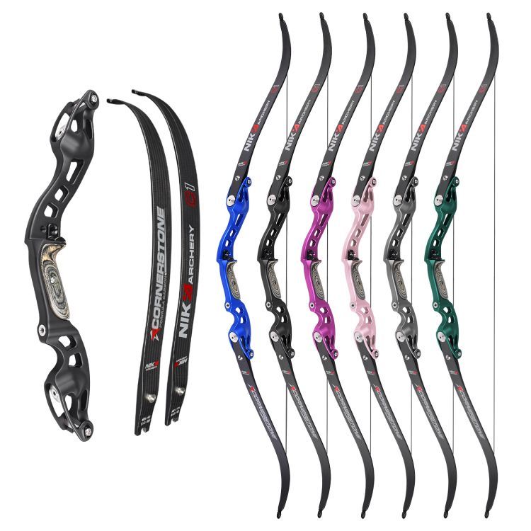 NIKA ET‑10 Tomahawk 62" ILF Hunting Recurve Bow Arrows Kit RH/LH