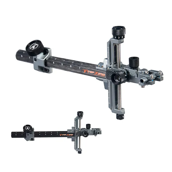 TOPOINT TP8810 Target Compound Bow Sight – 9" Extension, 3rd Axis Adjustable, Quick-Release, Multiple Colors