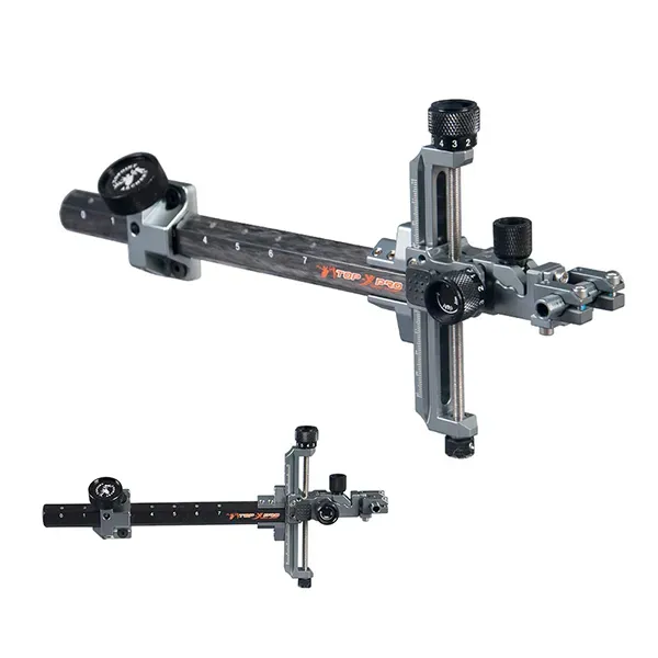 TOPOINT TP8810 Target Compound Bow Sight – 9" Extension, 3rd Axis Adjustable, Quick-Release, Multiple Colors