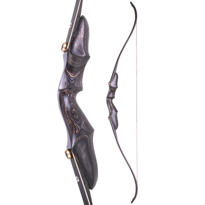 58" Traditional ILF Recurve Bow 20–50 lbs Wooden Takedown
