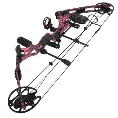 KAIMEI HAN Compound Bow 30-70 lbs Adjustable – 320 FPS