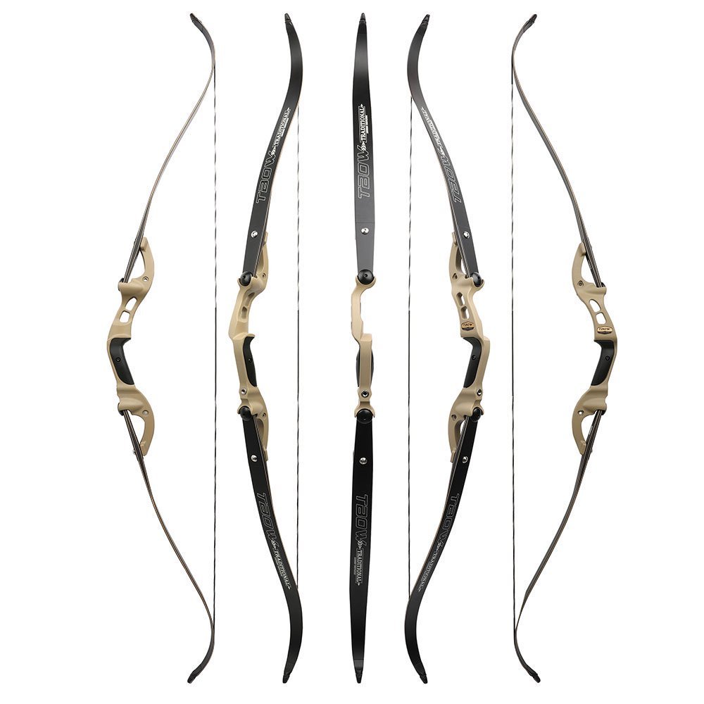 Junxing H3 Buffalo F Interface Hunting Recurve Bow – 25-60lbs, 62" with Full Hunting Kit