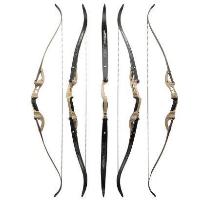 Junxing H3 Buffalo F Interface Hunting Recurve Bow – 25-60lbs, 62" with Full Hunting Kit