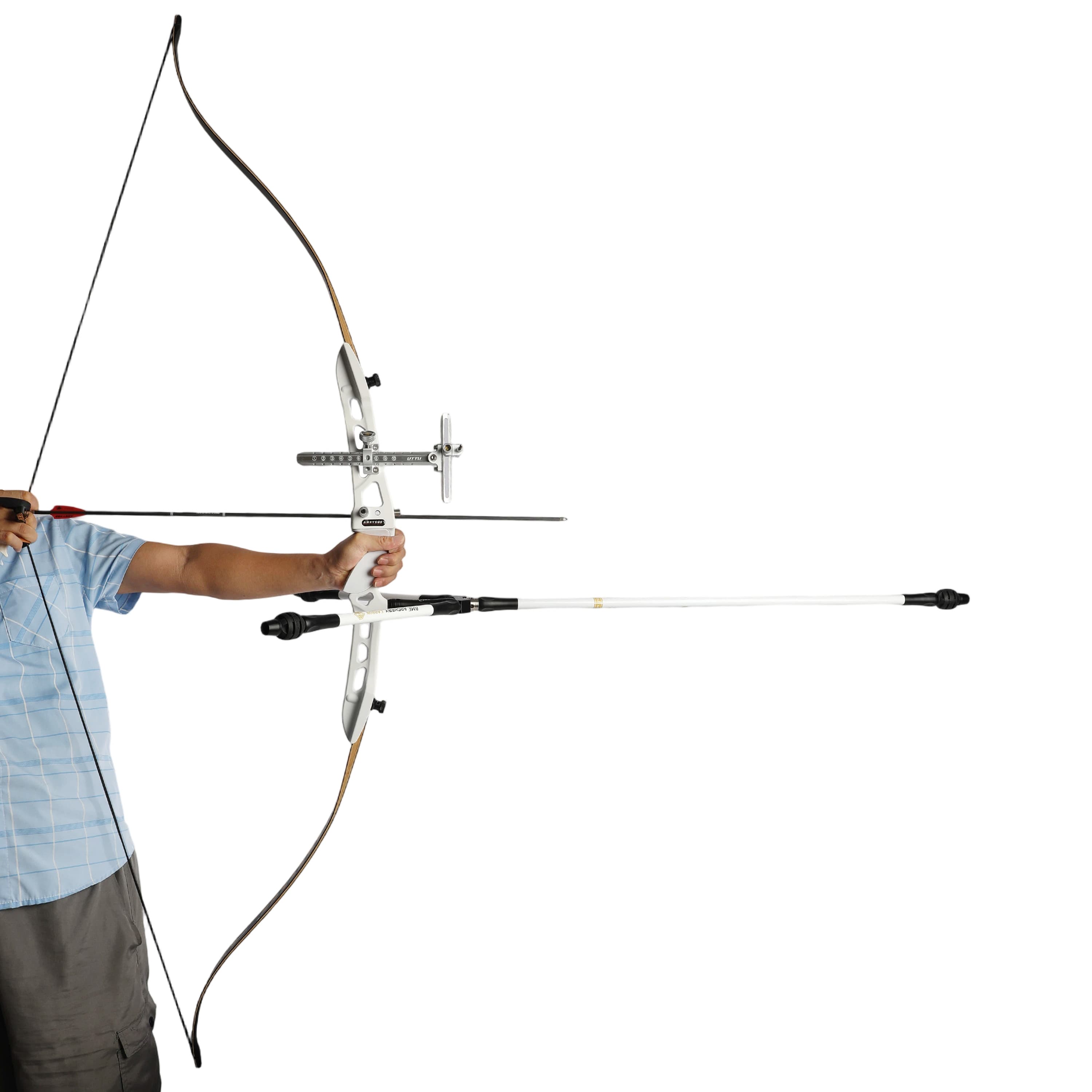 AME ARCHERY QingYun Takedown Recurve Bow for Beginners 20-40lbs