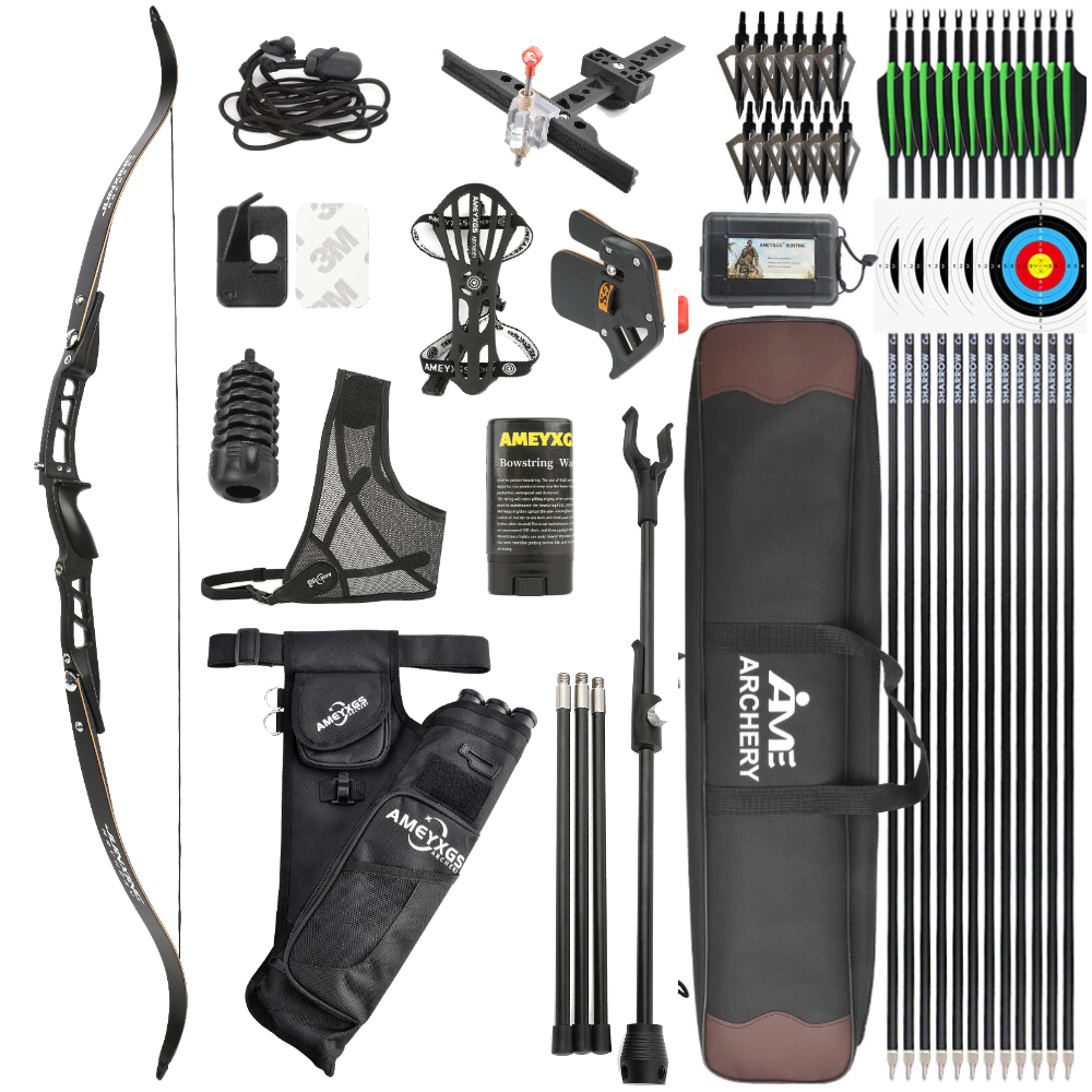 JUNXING ARCHERY F167 ILF Recurve Bow 66" – 20-40lbs