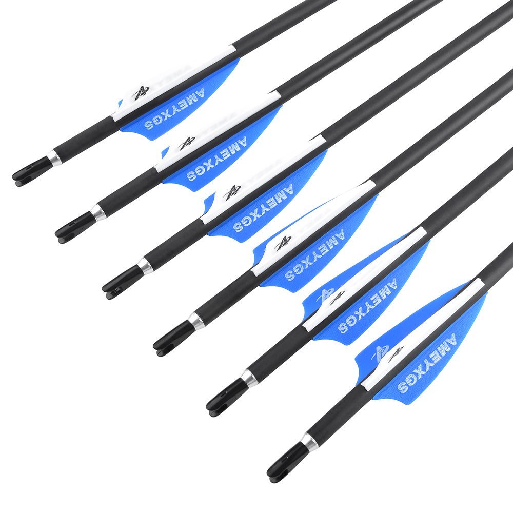 Clearance Sale 1000 Spine Mixed Carbon Arrows (12pcs)