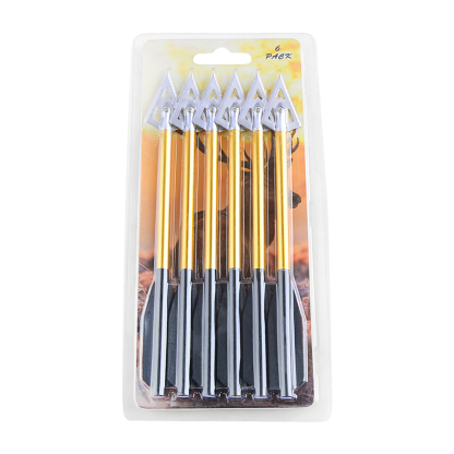AME ARCHERY Aluminum Shaft Broadhead Mini Crossbow Arrows (12pcs)