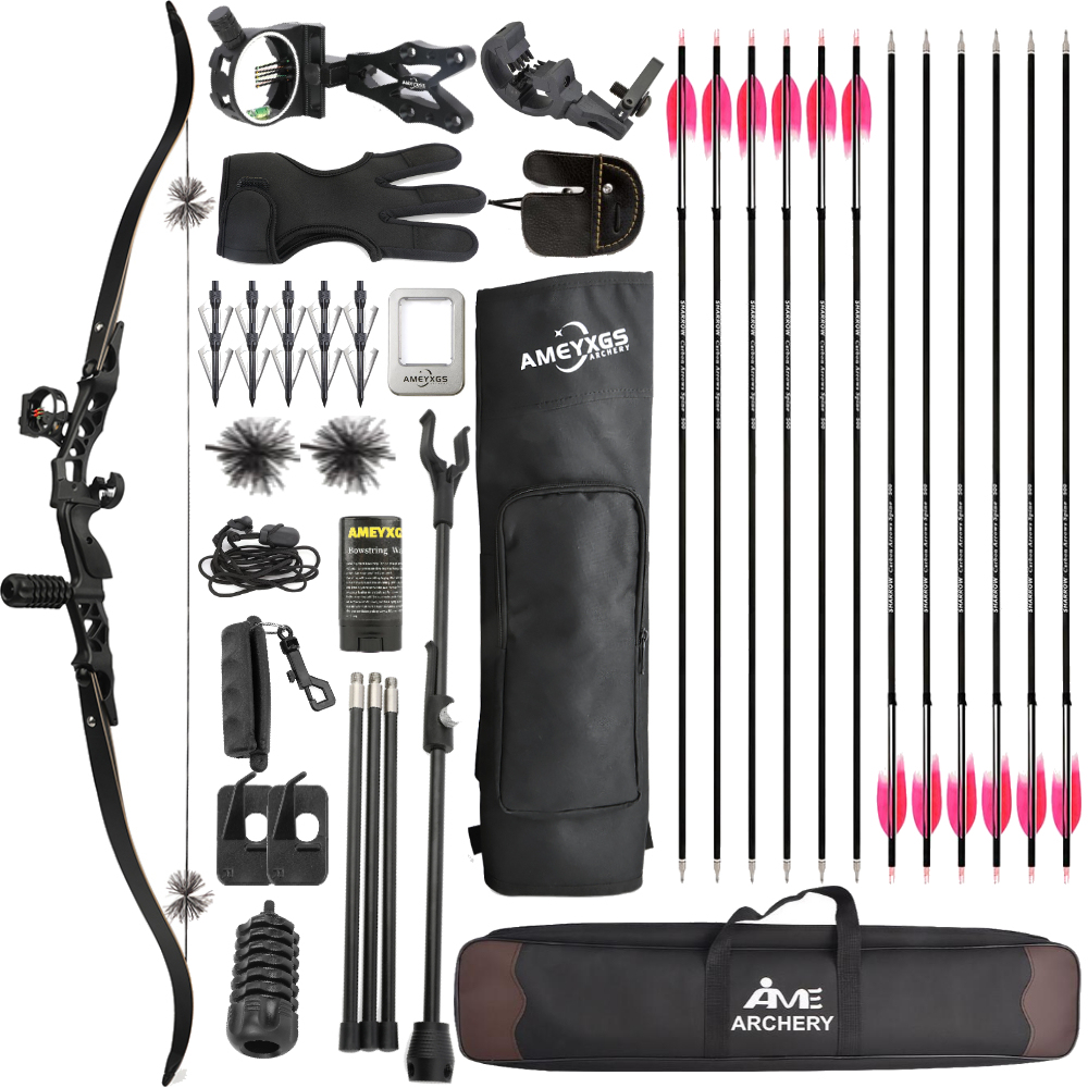 JUNXING Archery F166 Hunting Recurve Bow Set