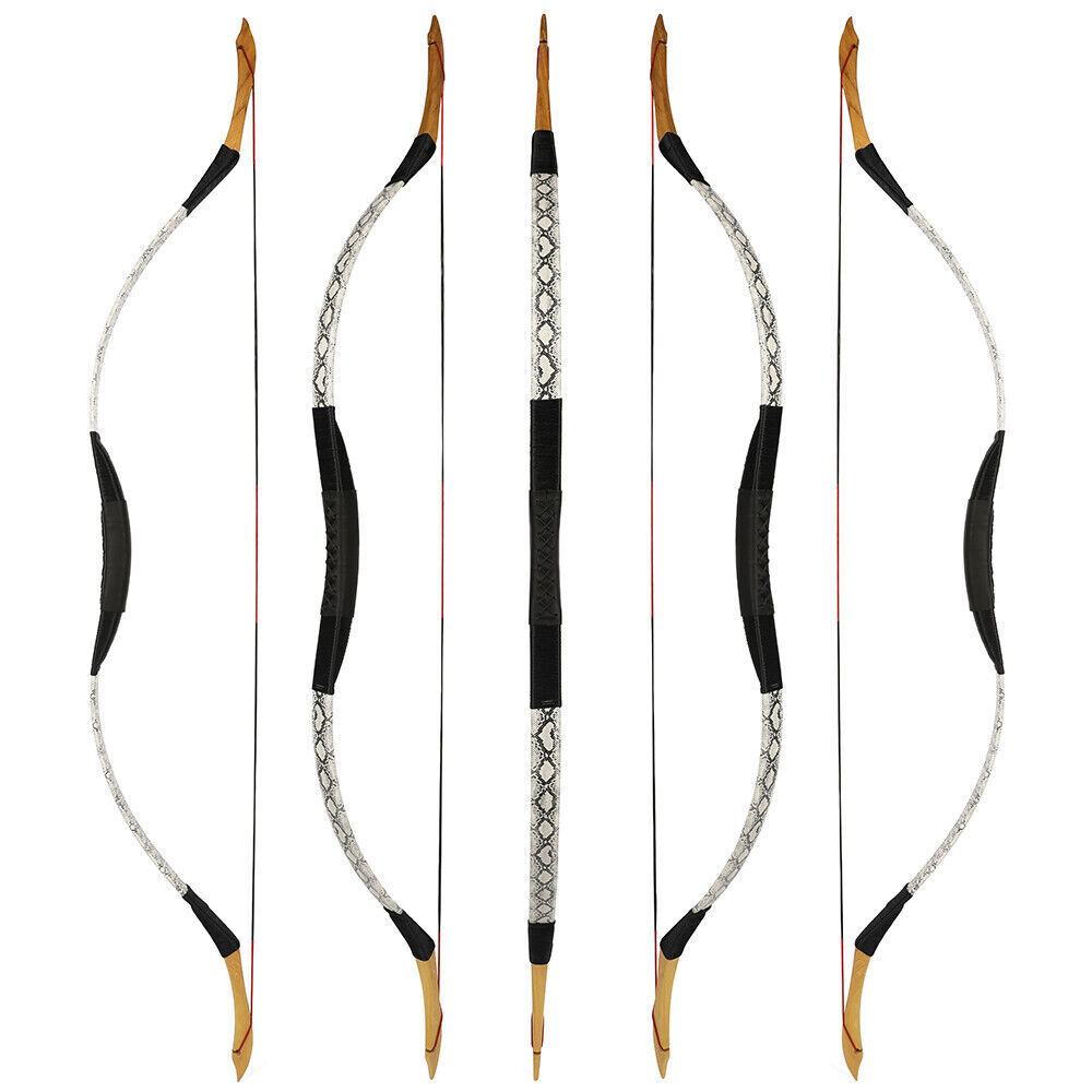 AME ARCHERY Traditional Recurve Bow – 20–50lbs for Target Practice & Outdoor Shooting