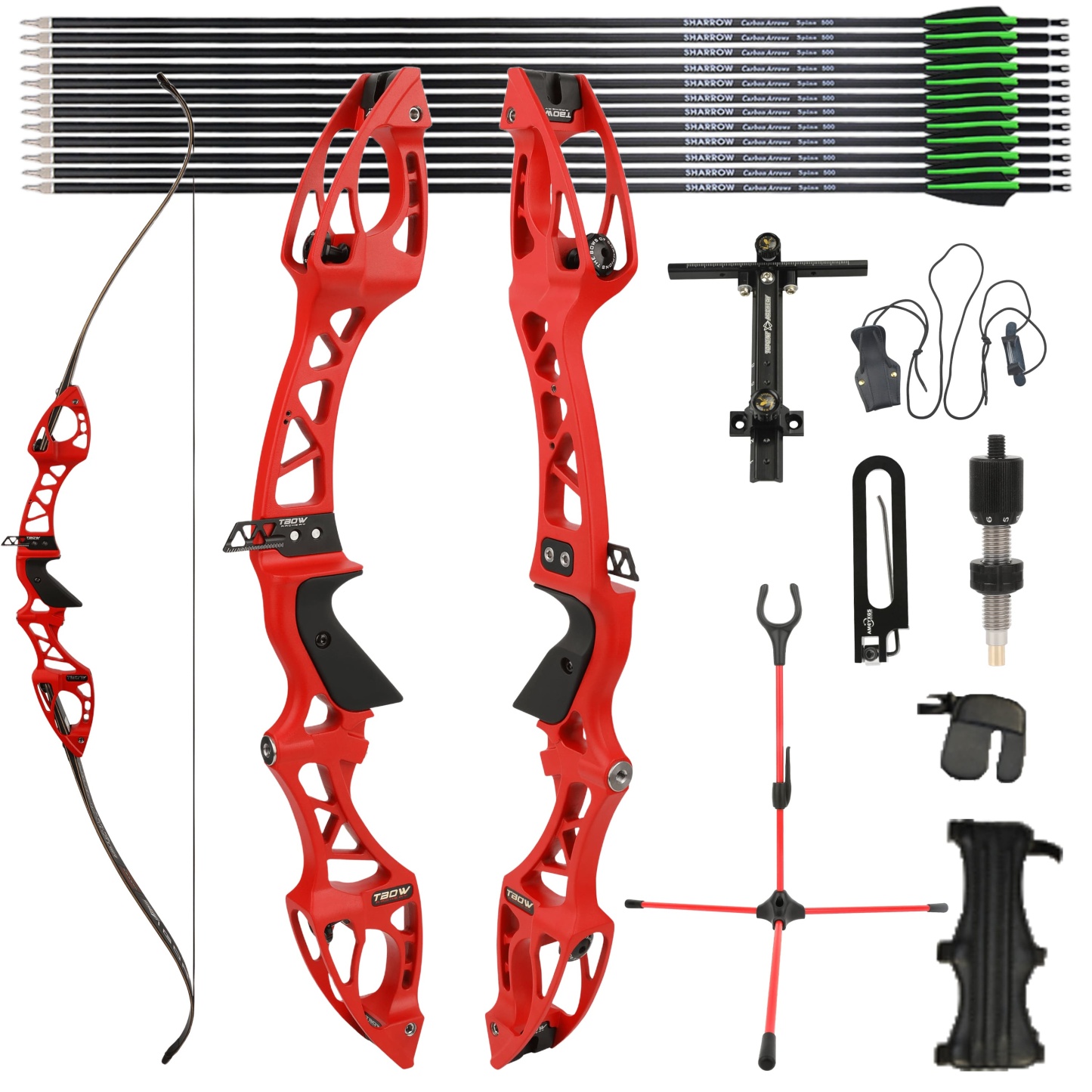 JUNXING ARCHERY H8 F Olympic Takedown Recurve Bow Kit
