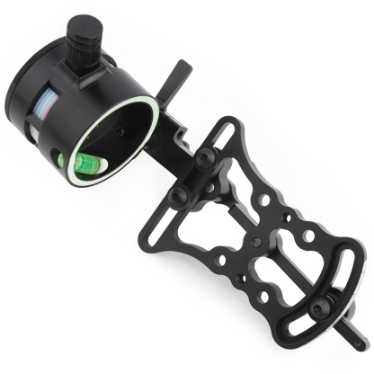 AME Dual-Pin Lever Sight – CNC Aluminum Adjustable Bow Sight with Fiber Optics