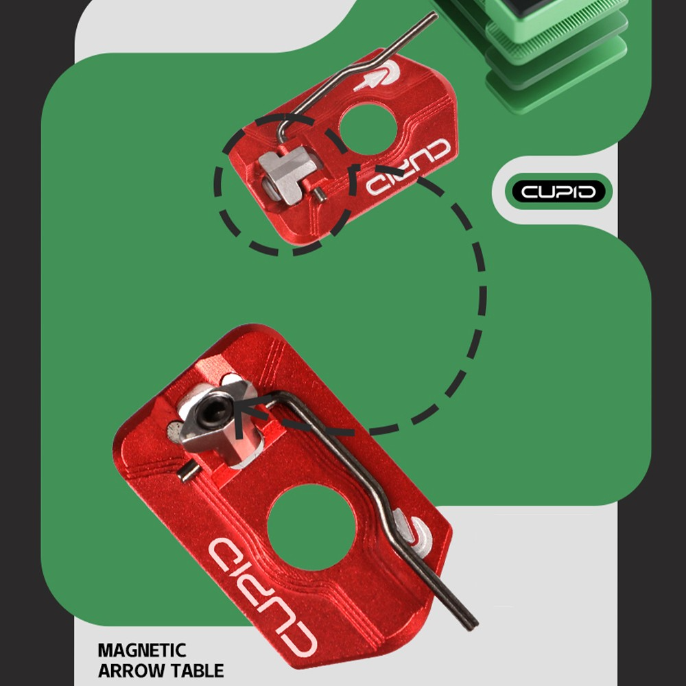 Recurve Bow Magnetic Arrow Rest Self-adhesive Shooting Hunting