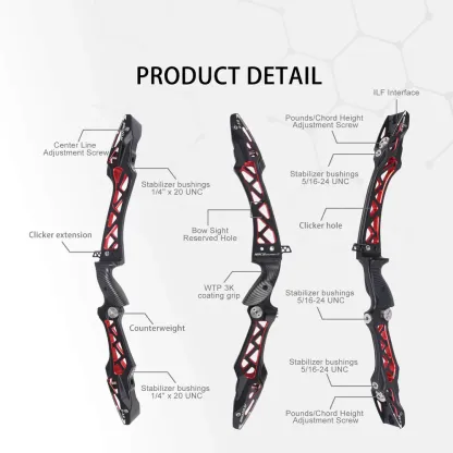 Nika-Archery ET-11 PROTOSS 25" CNC Machined Riser
