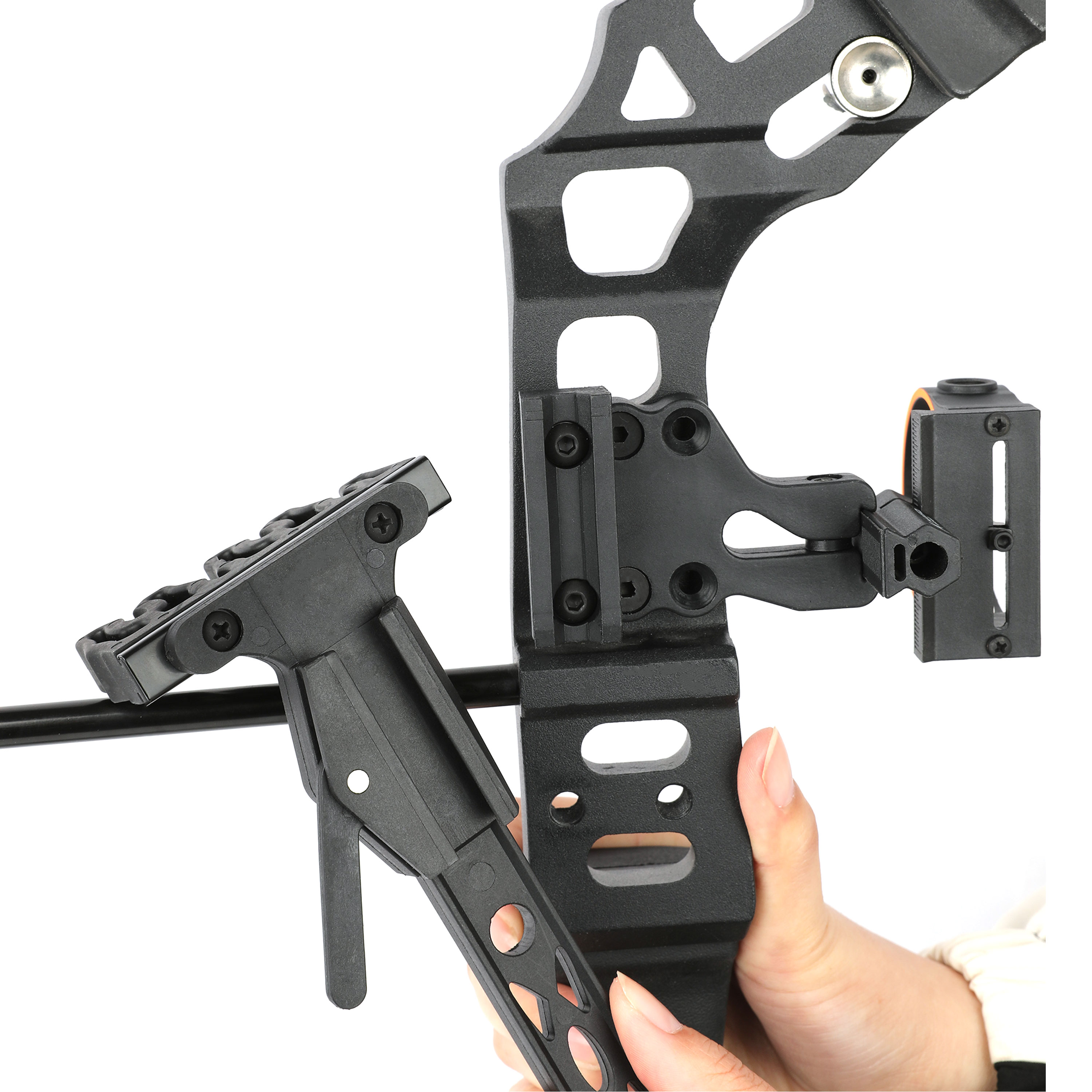 AME Nylon Arrow Quiver, Lightweight, Large Capacity, Black