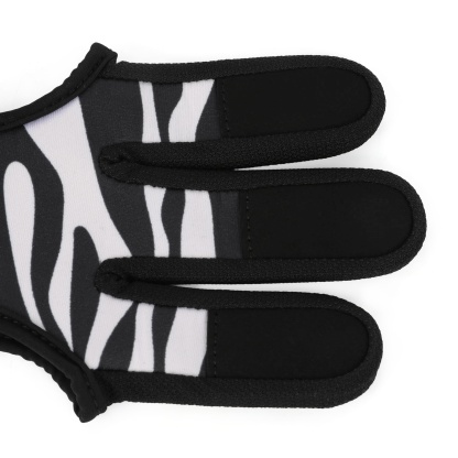 AME 3 Finger Glove Protect Gear Guard Leather