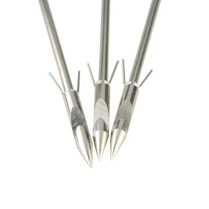 6X Bowfishing Darts Arrowhead  Tips Quiver Bow Fishing Hunting