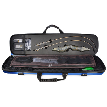 Black Hunter 60" Takedown Recurve Bow Box Set – 20-60lbs Right/Left Hand