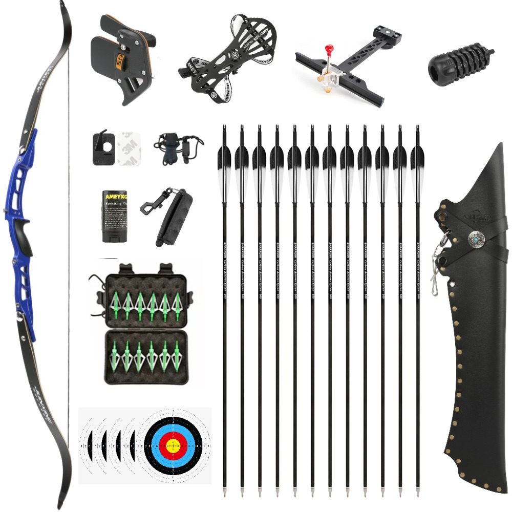 JUNXING Archery F167 Recurve Bow Set