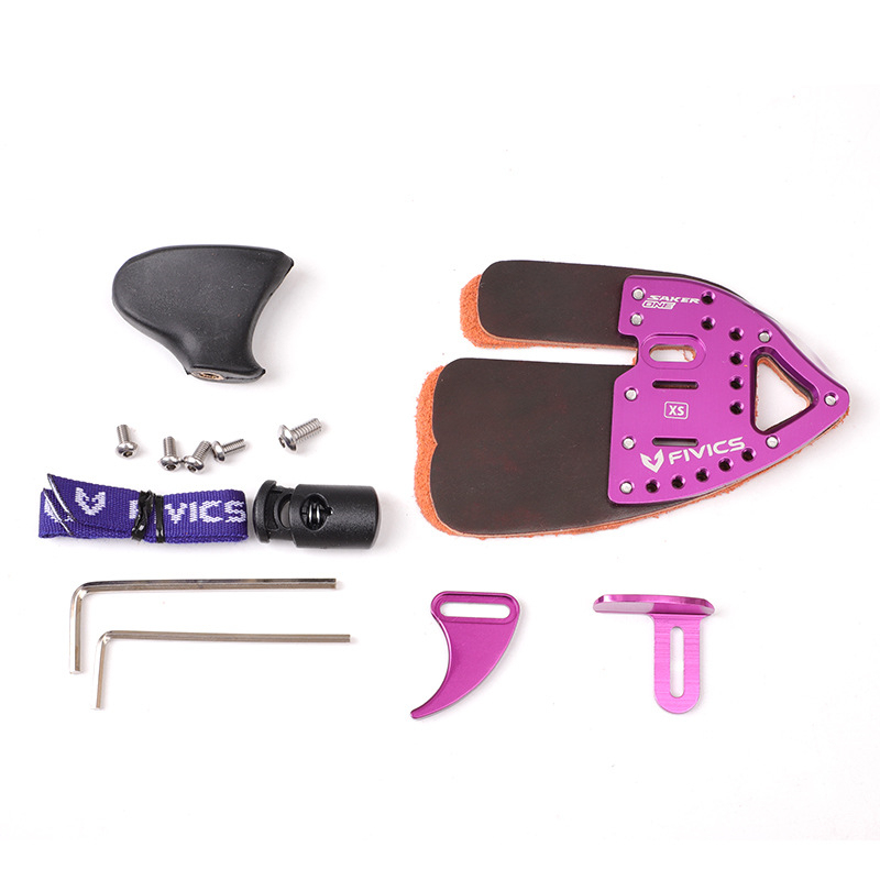 Fivics | Saker 1 Finger Tab for Outdoor Traning Olympic Archery 