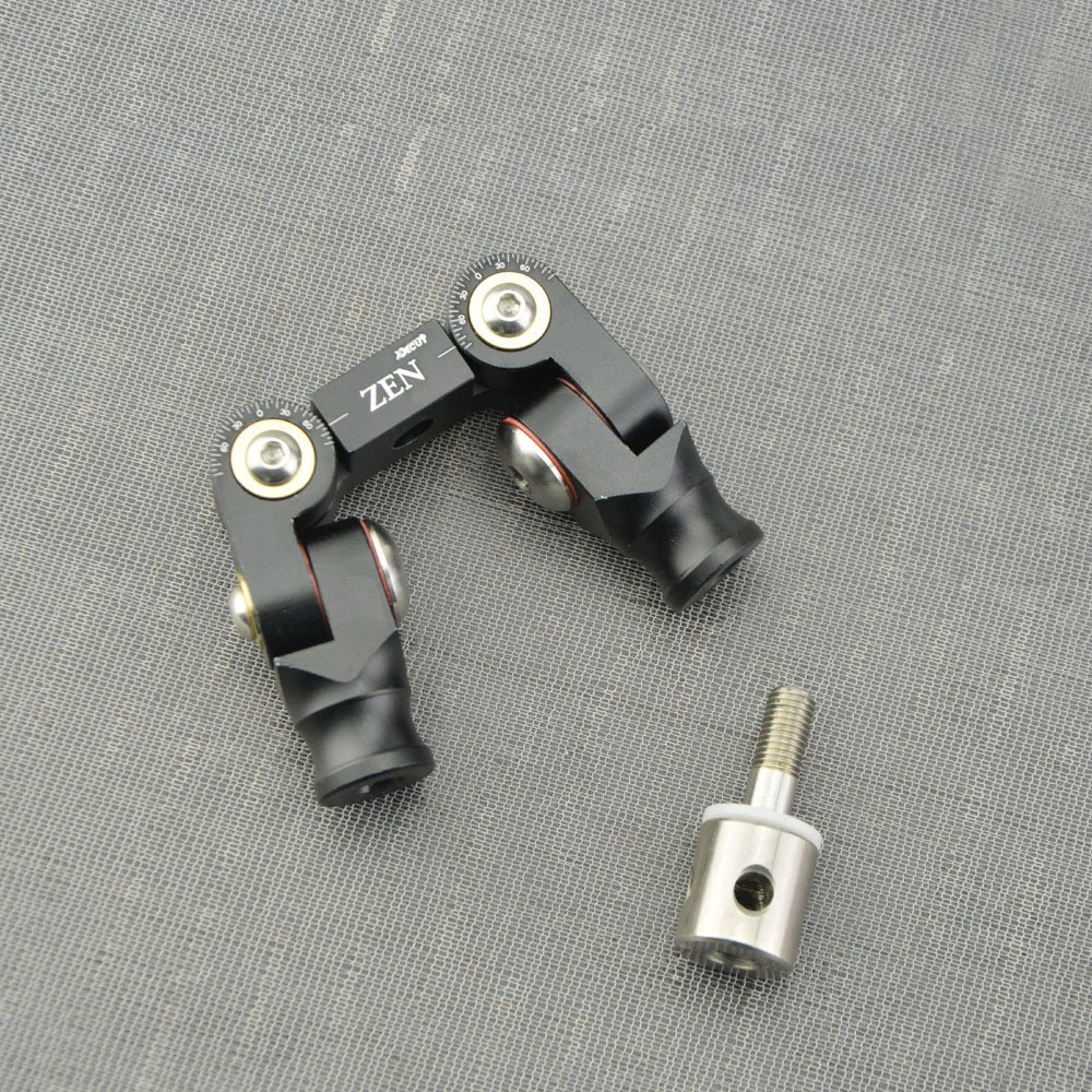 Decute ZEN Dual-Side V-Bar Stabilizer Mount – Adjustable Archery V-Bar