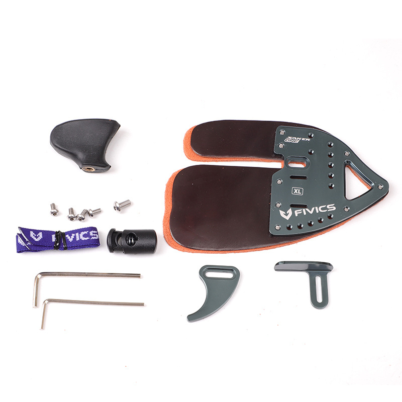 Fivics | Saker 1 Finger Tab for Outdoor Traning Olympic Archery 