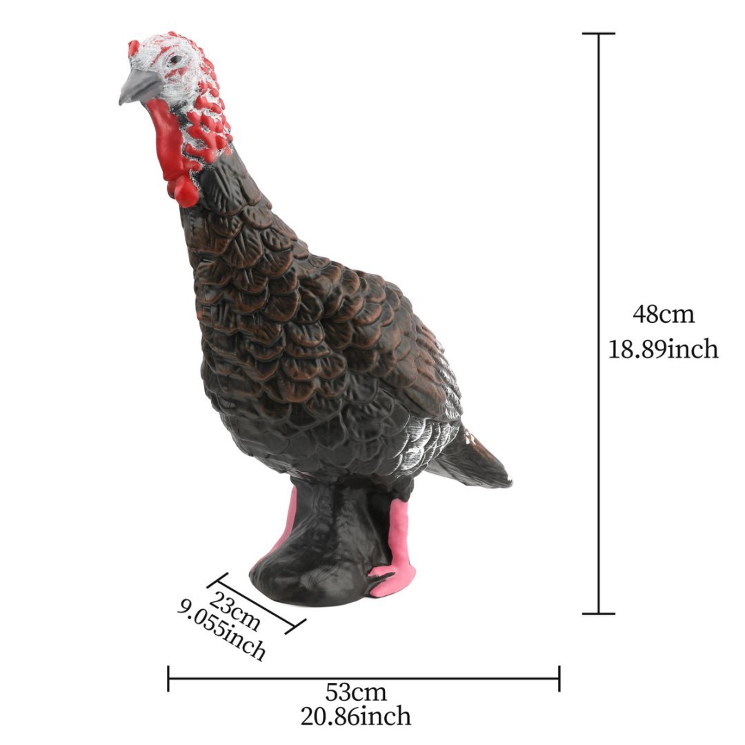 AME ARCHERY Turkey Archery Target – Rooster & Hen Models