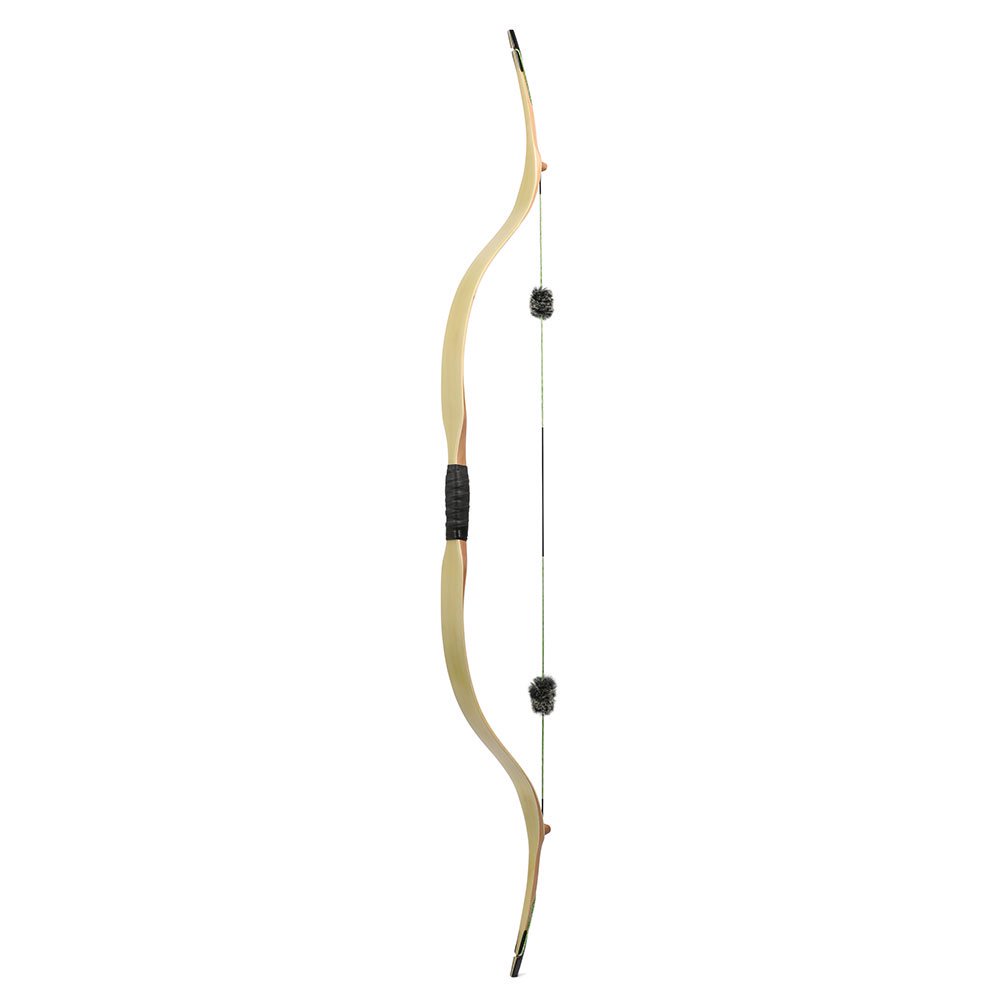 Moyun Traditional Laminated Recurve Bow – Bamboo Core & Clear Fiberglass, 20–45lbs