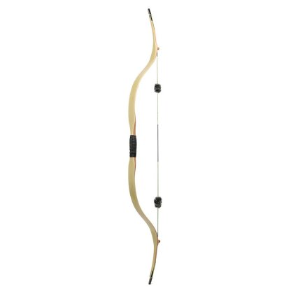 Moyun Traditional Laminated Recurve Bow – Bamboo Core & Clear Fiberglass, 20–45lbs