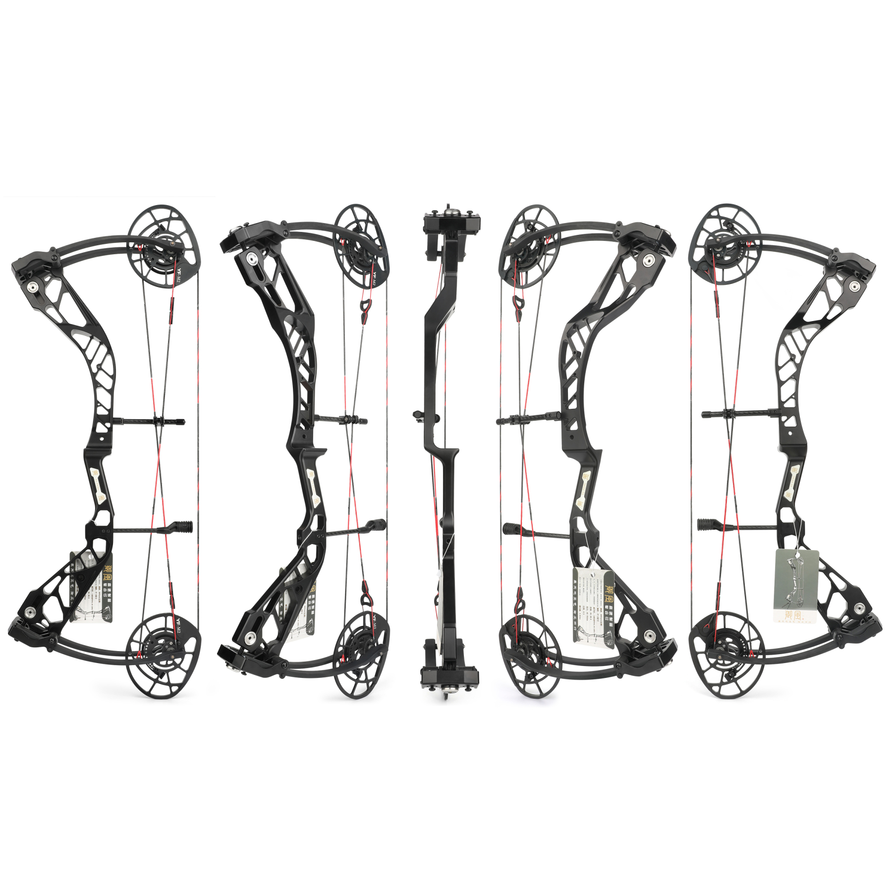 Wind 70lb Compound Bow with Adjustable Let-off 70%/80%/90% Right/Left Hand
