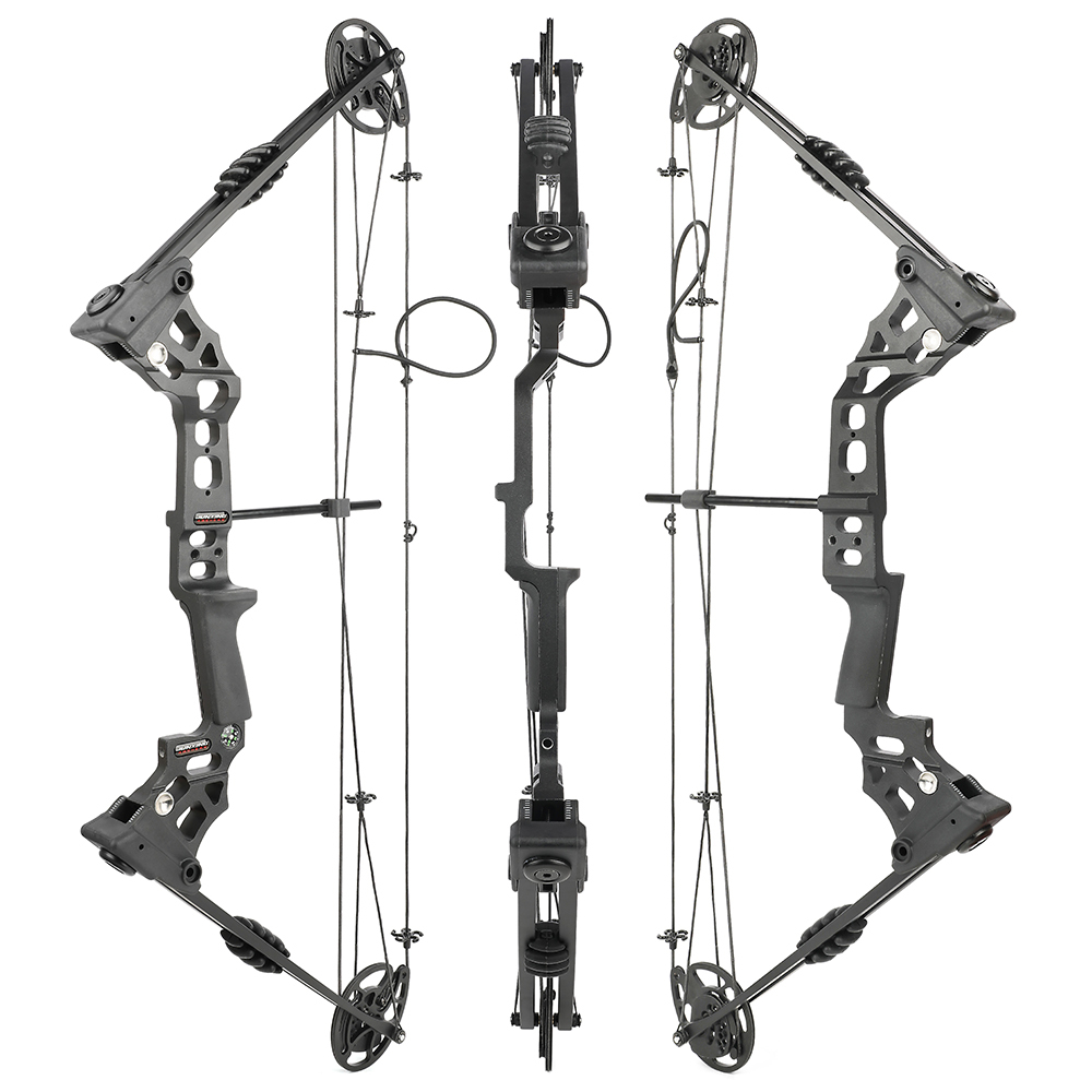 Junxing Dragon  X8 Compound Bow and Arrows Set (20-70lbs Adjustable)