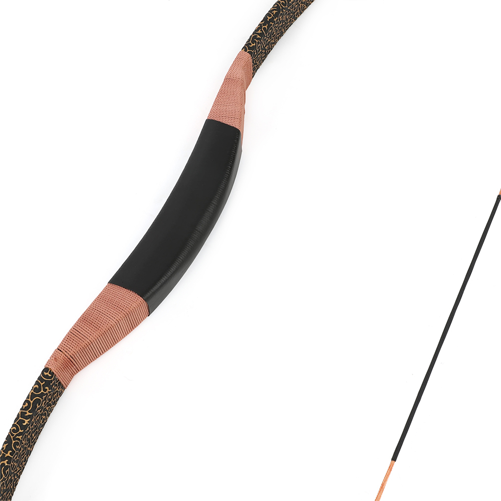 AME ARCHERY 100LBS Vintage Dragon Claw Pattern Traditional Bow