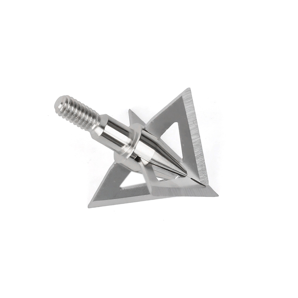 AME ARCHERY Cross Star 4-Blade Hunting Broadhead (12pcs)