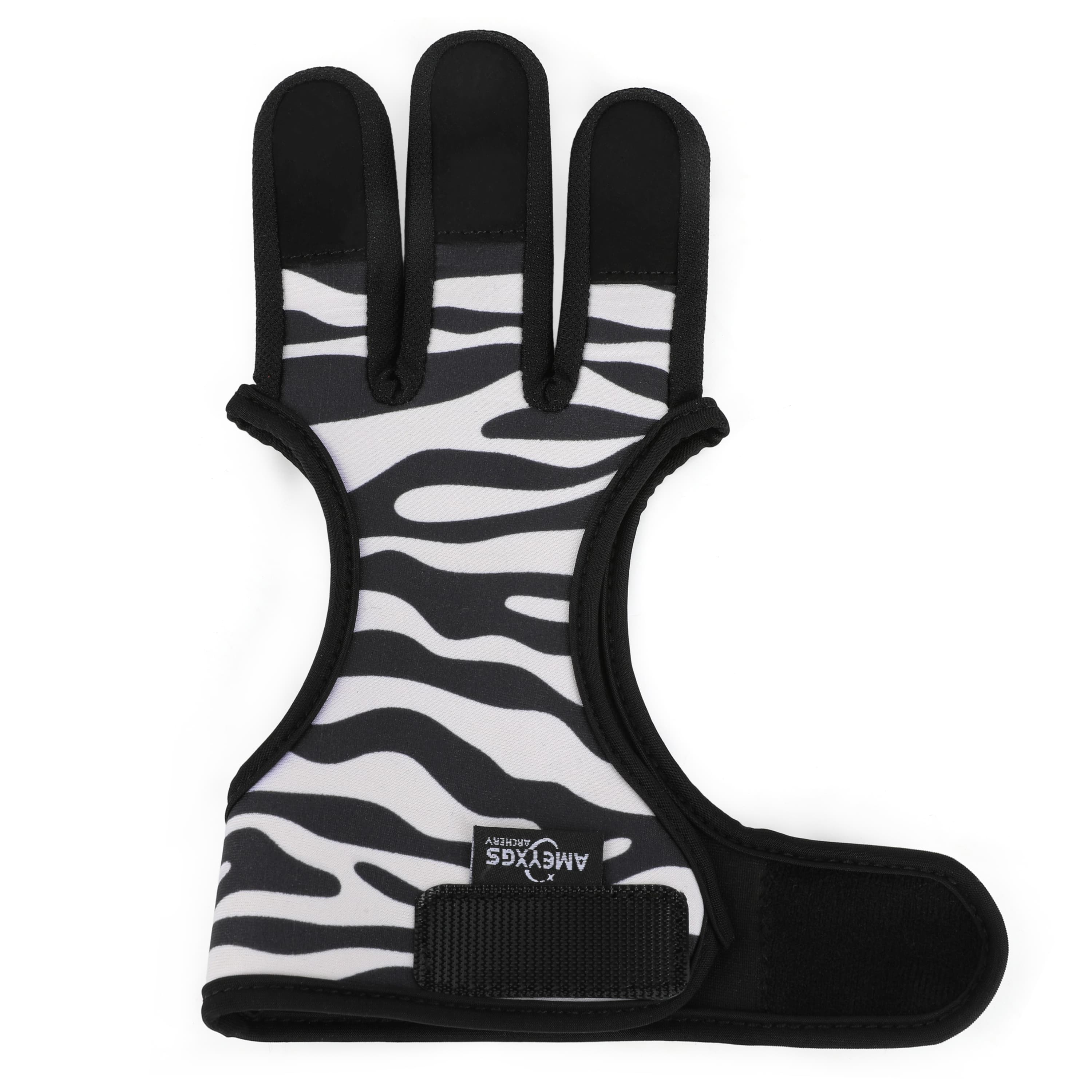 AME 3 Finger Glove Protect Gear Guard Leather