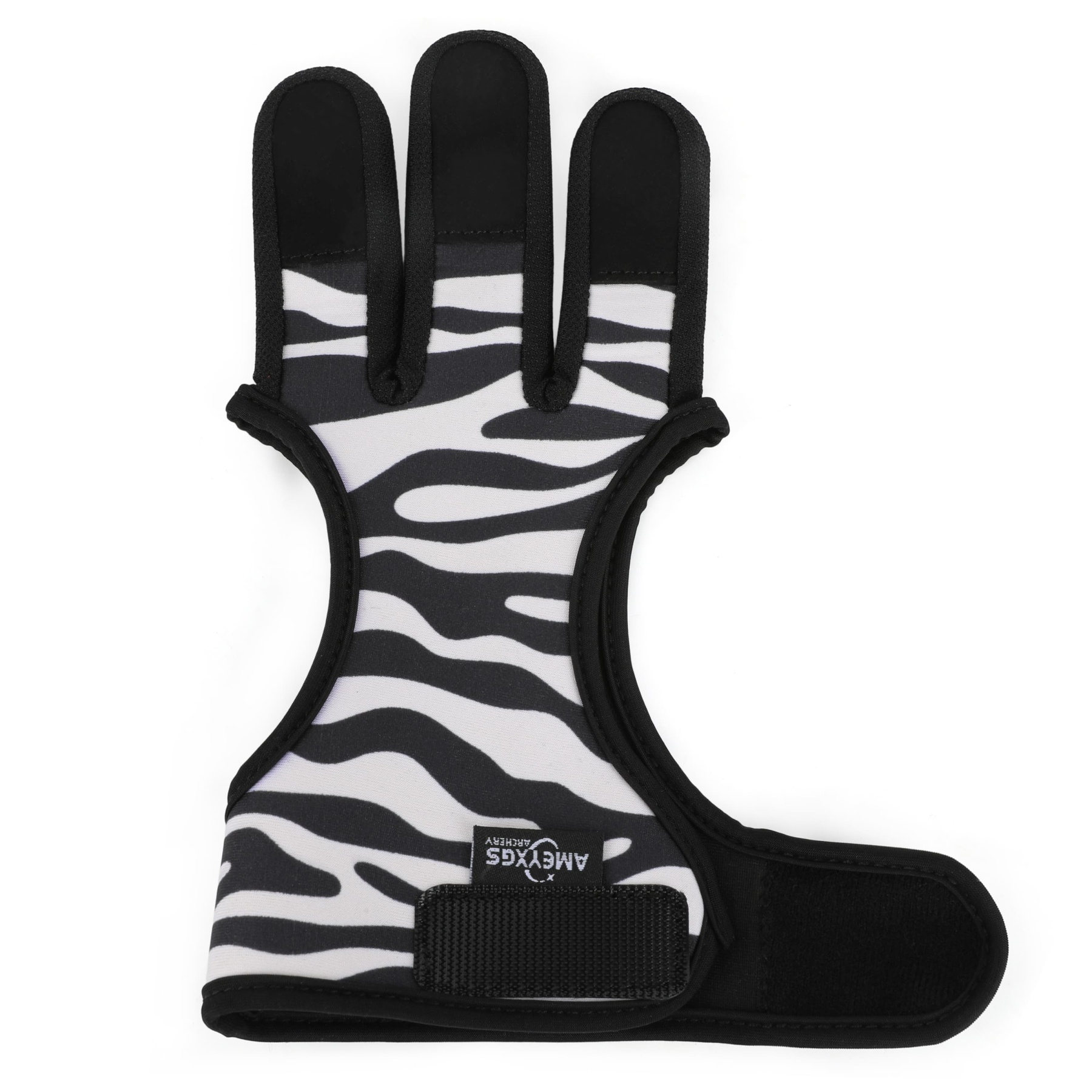 AME 3 Finger Glove Protect Gear Guard Leather