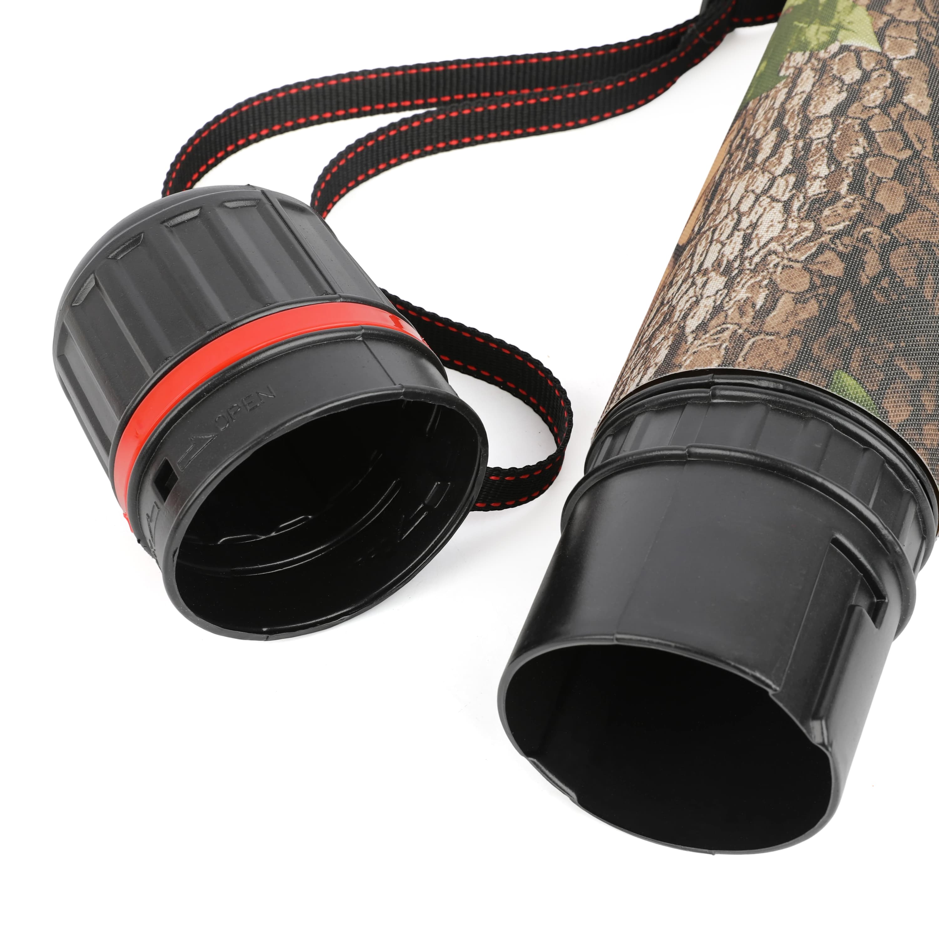 Arrow Tube Quiver Adjustable Back Bag for Compound/Recurve