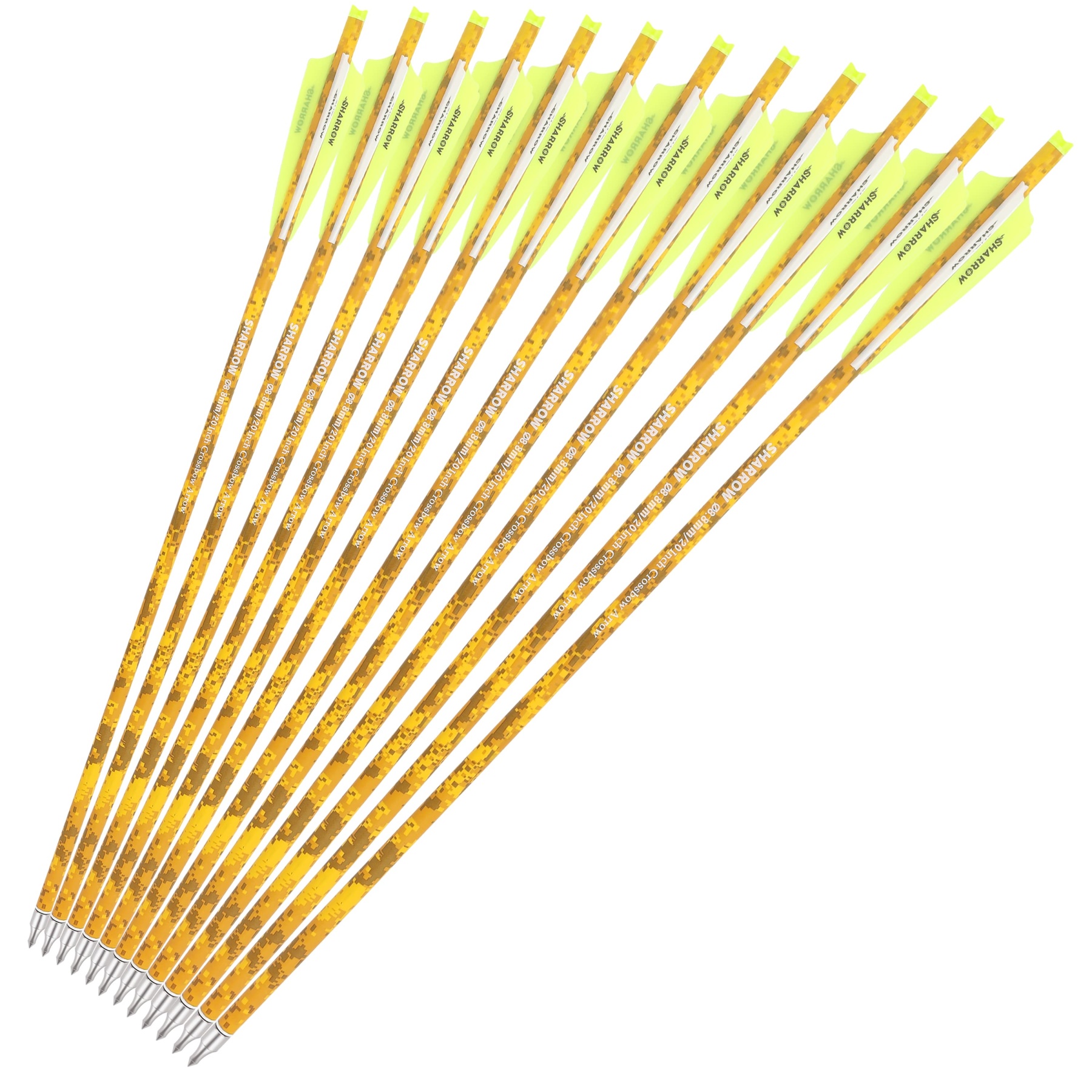 12X Archery Carbon Bolts Arrows 16" 18" Vanes Bow Hunting Shoot