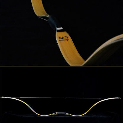 AF 65'' Traditional Longbow Set 20-50lbs Wooden Shooting Target