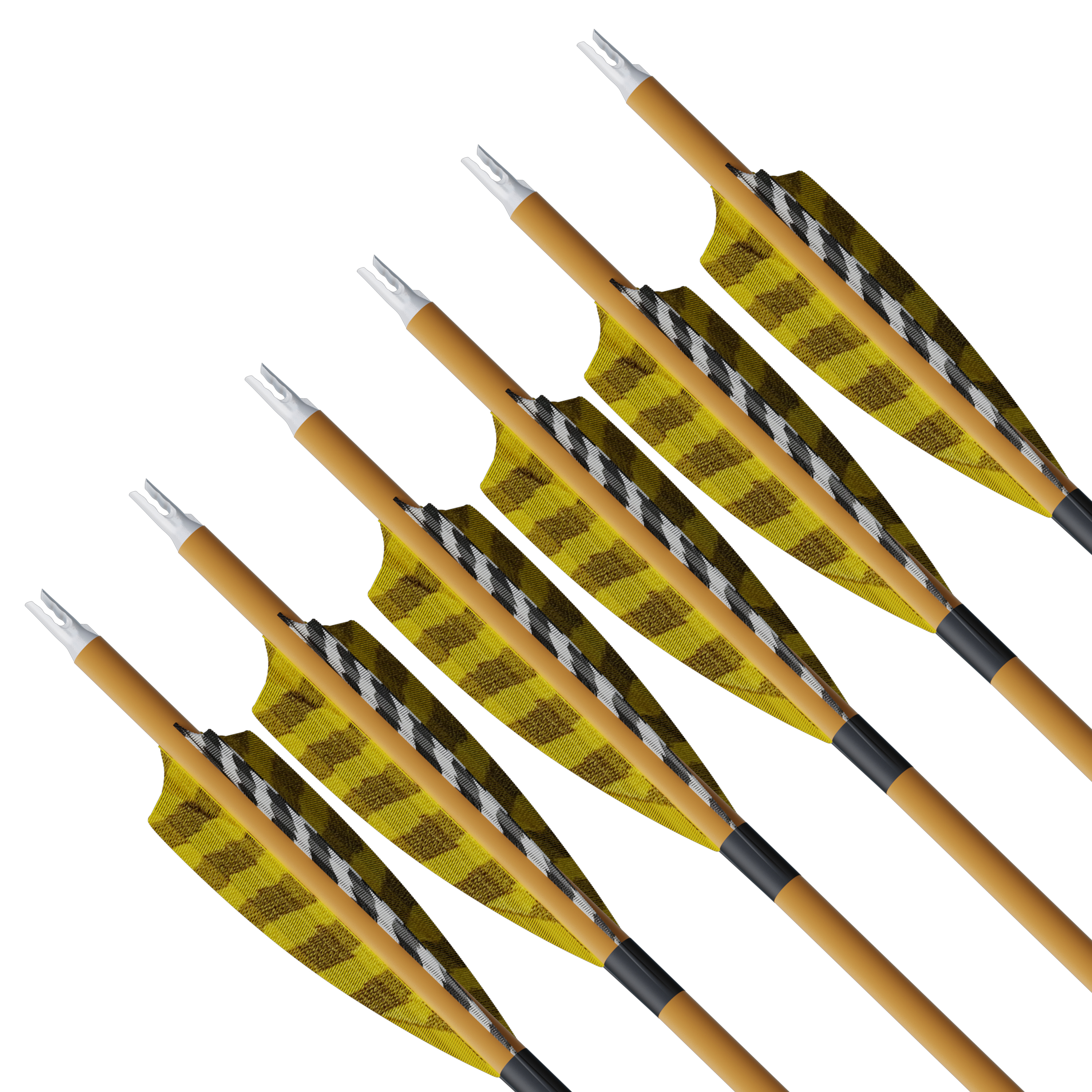 AME Pure Carbon Arrows Traditional Archery Hunting Season 6/12x